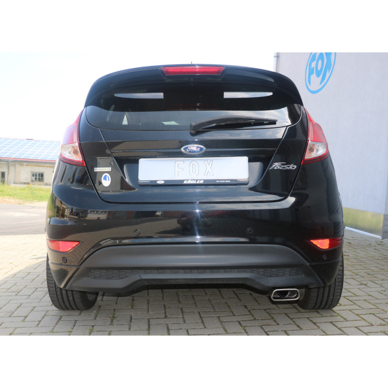 Ford Fiesta VII – Black/ Red Edition Silenziatore posteriore – 145x65 (Cod. F-FO013041-671E)