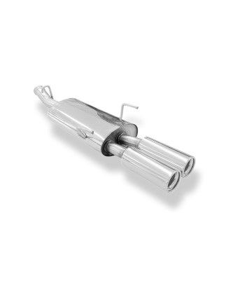 Saab 900 II Silenziatore posteriore – 2x80 Tipo 13 (Cod. F-SA011002-070)