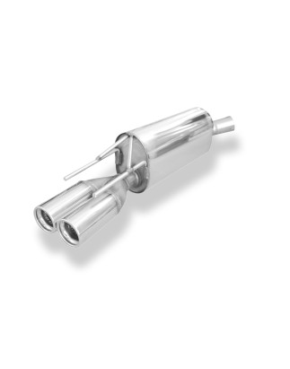 Opel Calibra A Silenziatore posteriore Ø 63,5mm – 2x76 Tipo 13 (Cod. F-OP080071-068)
