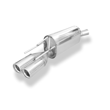 Opel Calibra A Silenziatore posteriore Ø 63,5mm – 2x76 Tipo 13 (Cod. F-OP080071-068)
