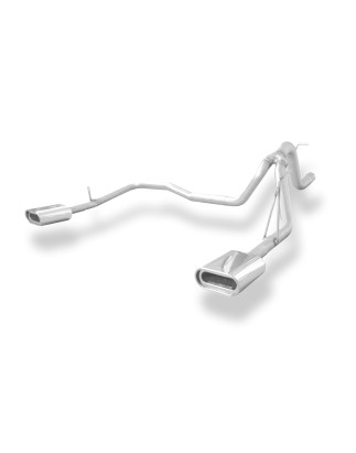 Jeep Cherokee KK silenziatore posteriore tubo system destra/sinistra – 160x80 Tipo (Cod. F-JE02300