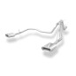 Jeep Cherokee KK silenziatore posteriore tubo system destra/sinistra – 160x80 Tipo (Cod. F-JE02300