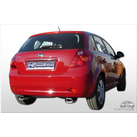 Kia Cee`d terminali di scarico destro sinistro destra/sinistra – 135x80 Tipo 53 (Cod. F-KI160000-5
