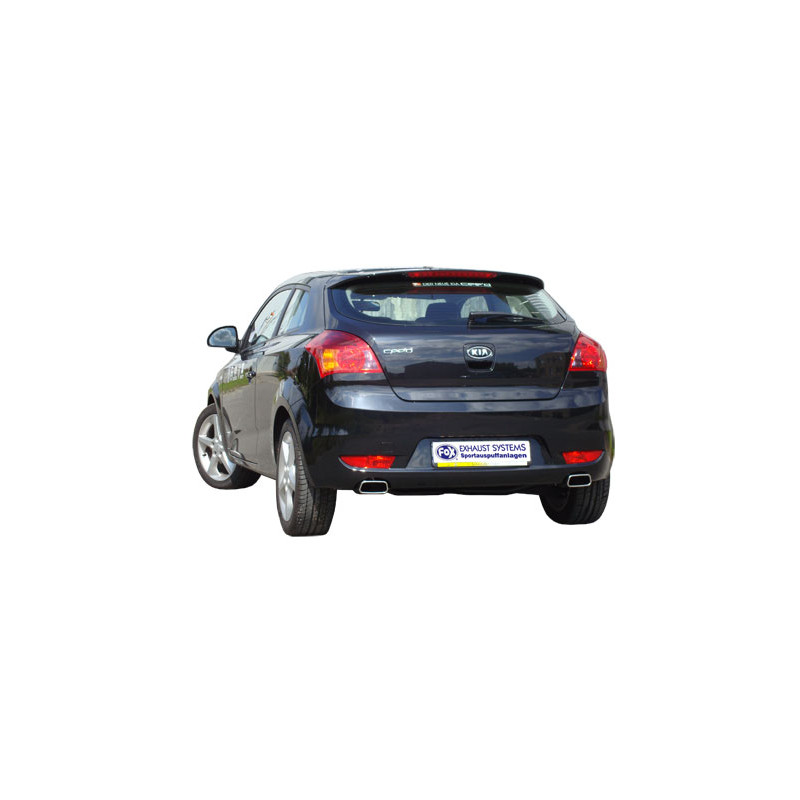 Kia Pro Cee`d – ED terminali di scarico destro sinistro destra/sinistra – 145x65 (Cod. F-KI16001