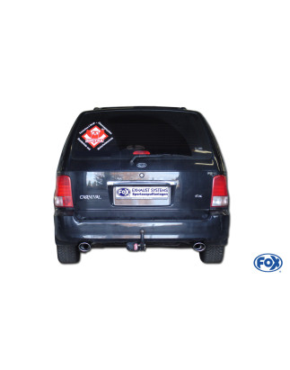 Kia Carnival II terminali di scarico destro sinistro destra/sinistra – 115x85 ty (Cod. F-KI111000-