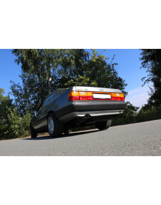 Audi 100 quattro Tipo C3 Silenziatore posteriore – 2x63 Tipo 10 (Cod. F-SW10010)
