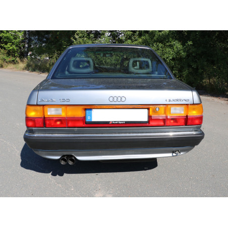 Audi 100 quattro Tipo C3 Silenziatore posteriore – 2x63 Tipo 10 (Cod. F-SW10010)