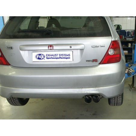 Honda Civic VII Tipo R – EP3 Silenziatore posteriore – 2x90 Tipo 10 (Cod. F-HO147022-012)