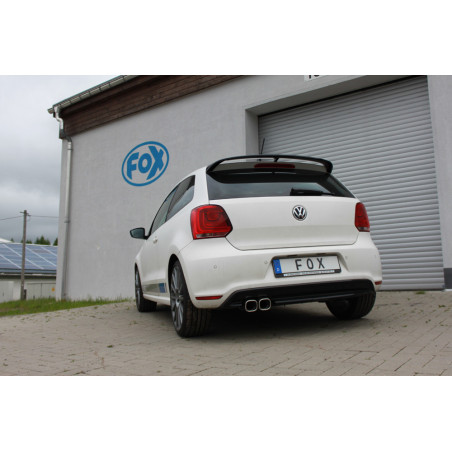 VW Polo 6R – WRC Silenziatore posteriore 63,5mm – 2x90 Tipo 16 (Cod. F-VW044061-654)