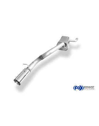 Ford Focus II hatchback Facelift Silenziatore posteriore Ø63,5mm – 1x (Cod. F-FO031151-271)