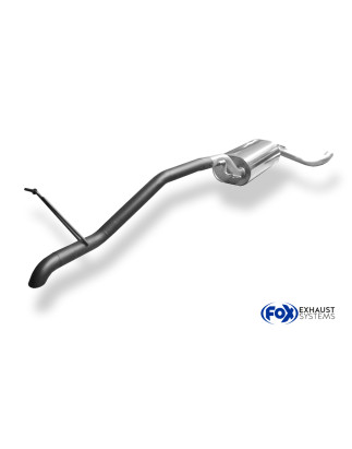 Ford Focus II Tunier Silenziatore posteriore – 1x55 Tipo 26 Diesel-lo (Cod. F-FO031131-701)