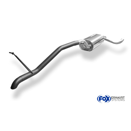 Ford Focus II Tunier Silenziatore posteriore – 1x55 Tipo 26 Diesel-lo (Cod. F-FO031131-701)