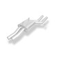 Audi A8/S8 Tipo D2 mid silencer (Cod. F-AU080000-MSD)
