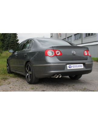 VW Passat 3C/ 3C CC – 4 Motion Silenziatore posteriore – 2x80 Tipo 13 (Cod. F-VW024062-070)