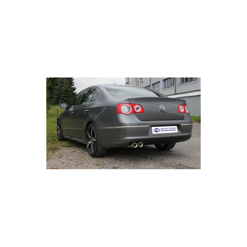 VW Passat 3C/ 3C CC – 4 Motion Silenziatore posteriore – 2x80 Tipo 13 (Cod. F-VW024062-070)