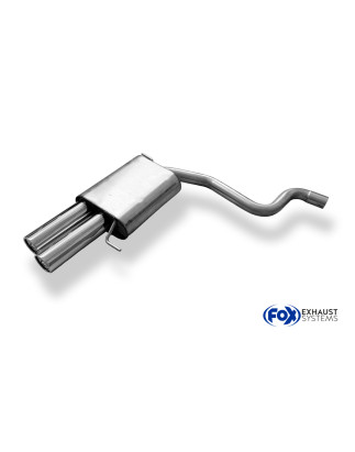 VW Passat 3C/ 3C CC – 4 Motion Silenziatore posteriore – 2x80 Tipo 13 (Cod. F-VW024062-070)