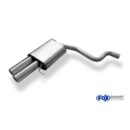 VW Passat 3C/ 3C CC – 4 Motion Silenziatore posteriore – 2x80 Tipo 13 (Cod. F-VW024062-070)