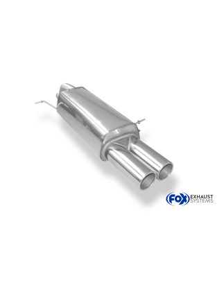 Ford Fiesta VII ST Silenziatore posteriore – 2x90 Tipo 12 (Cod. F-FO013021-052)