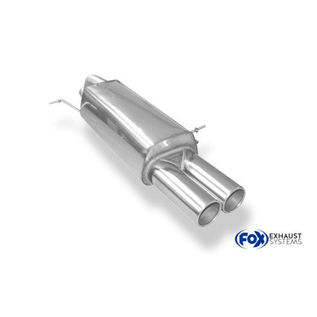 Ford Fiesta VII ST Silenziatore posteriore – 2x90 Tipo 12 (Cod. F-FO013021-052)