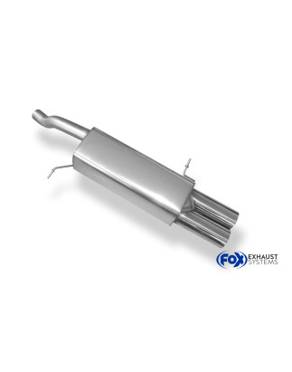 Ford Fiesta VII ST Silenziatore posteriore – 2x90 Tipo 12 (Cod. F-FO013021-052)