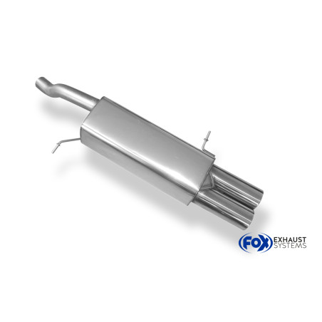 Ford Fiesta VII ST Silenziatore posteriore – 2x90 Tipo 12 (Cod. F-FO013021-052)