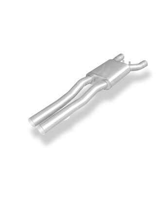 Audi A8 Tipo 4E Silenziatore anteriore Ø70mm long ruota distance (Cod. F-AU081000-VSD)
