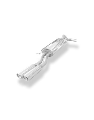 Skoda Octavia RS Tipo 1U Silenziatore posteriore Ø63,5mm – 2x80 Tipo 1 (Cod. F-SK060032-150)