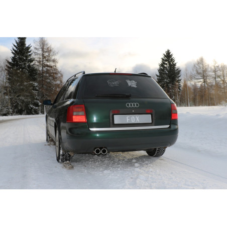 Audi A6 Tipo 4B con Stoßstangenausschnitt Silenziatore posteriore – 2x (Cod. F-AU071002-068)