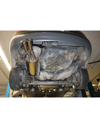 Audi A6 Tipo 4B con Stoßstangenausschnitt Silenziatore posteriore – 2x (Cod. F-AU071002-068)