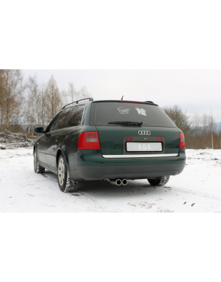Audi A6 Tipo 4B senza serial bumper cut Silenziatore posteriore – 2 (Cod. F-AU071012-068)