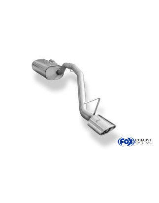 Ford Focus II Fließheck Silenziatore posteriore – 106x71 Tipo 32 (Cod. F-FO031141-365)