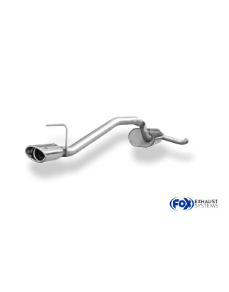 Ford Focus II Fließheck Silenziatore posteriore – 106x71 Tipo 32 (Cod. F-FO031141-365)