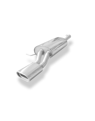 Audi A6 Tipo 4B senza serial bumper cut Silenziatore posteriore – 1 (Cod. F-AU071012-593)