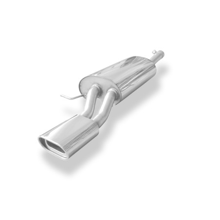 Audi A6 Tipo 4B senza serial bumper cut Silenziatore posteriore – 1 (Cod. F-AU071012-593)