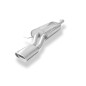 Audi A6 Tipo 4B senza serial bumper cut Silenziatore posteriore – 1 (Cod. F-AU071012-593)