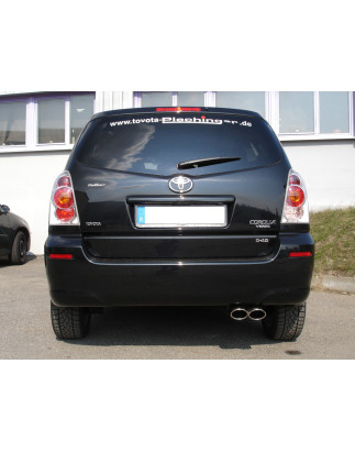 Toyota Corolla Verso diesel Silenziatore posteriore – 2x106x71 tipo (Cod. F-TO013002-346)