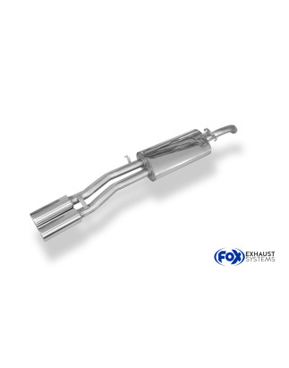 VW Jetta II 19E Silenziatore posteriore – 2x80 Tipo 13 (Cod. F-VW061002-070)