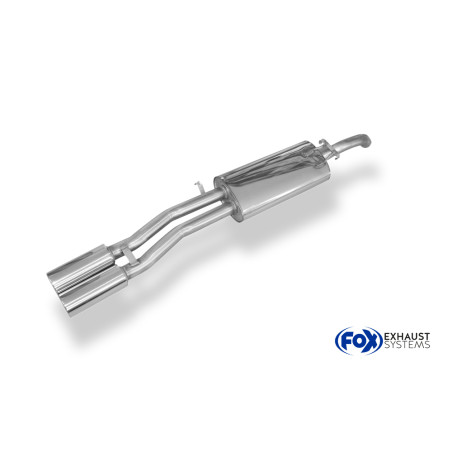 VW Jetta II 19E Silenziatore posteriore – 2x80 Tipo 13 (Cod. F-VW061002-070)