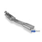 VW Jetta II 19E Silenziatore posteriore – 2x80 Tipo 13 (Cod. F-VW061002-070)