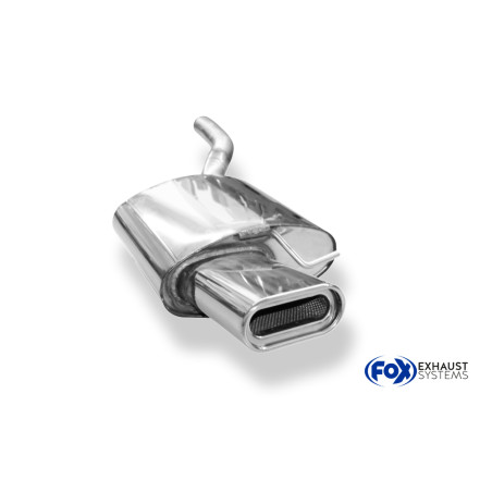 VW Passat 3C/ 3C CC Silenziatore posteriore Ø63,5mm – 160x80 Tipo 53 (Cod. F-VW024012-597)