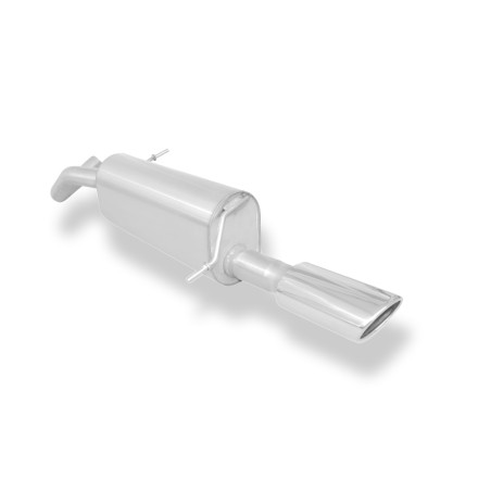 Seat Ibiza Cupra R Tipo 6L Silenziatore posteriore Ø63,5mm – 115x85 t (Cod. F-SE022001-347)