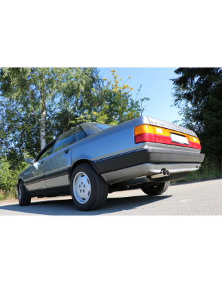 Audi 100 quattro Tipo C3 Silenziatore posteriore – 2x63 Tipo 10 (Cod. F-AU070042-004)