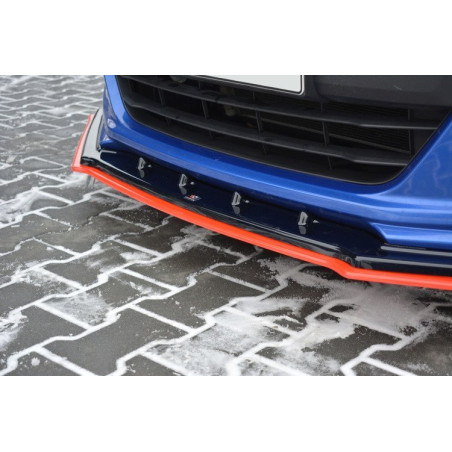 SPLITTER ANTERIORE V.4 Subaru BRZ Mk1 Facelift (Cod. M-SU-BRZ-1F-FD1G+FD1RRED)