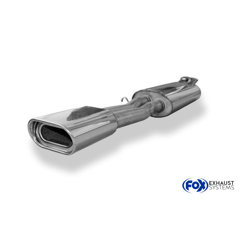 VW Jetta II 19E Silenziatore posteriore – 135x80 Tipo 53 (Cod. F-VW061002-593)