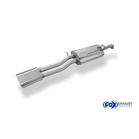 VW Jetta II 19E Silenziatore posteriore – 135x80 Tipo 53 (Cod. F-VW061002-593)