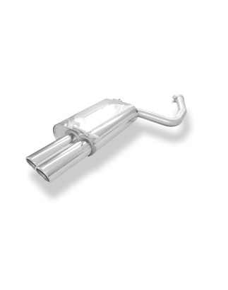 Audi A4 Tipo B7 Silenziatore posteriore – 2x80 Tipo 16 (Cod. F-AU061122-130)