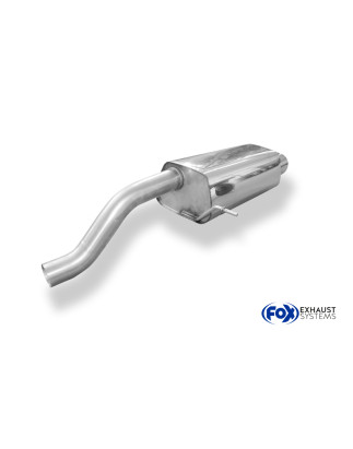 Fiesta VII ST Silenziatore posteriore – 129x106 Tipo 32 (Cod. F-FO013021-349)
