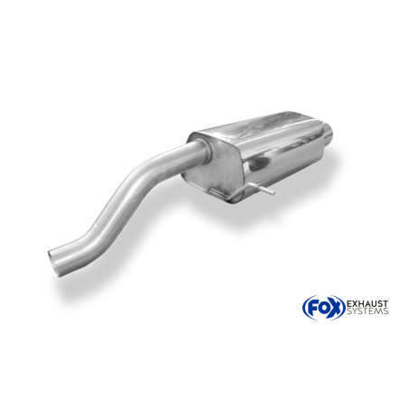 Fiesta VII ST Silenziatore posteriore – 129x106 Tipo 32 (Cod. F-FO013021-349)