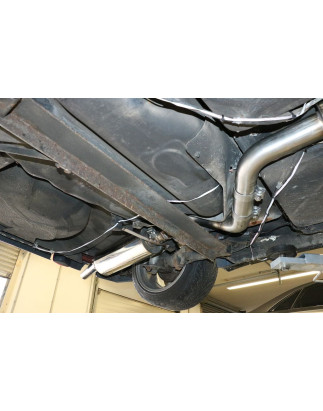 VW Golf I cabrio Silenziatore posteriore – 1x60 Tipo 10 (Cod. F-VW050011-003)