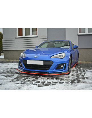 SPLITTER ANTERIORE V.5 Subaru BRZ Mk1 Facelift (Cod. M-SU-BRZ-1F-FD3RRED+FD3G)